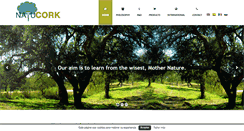 Desktop Screenshot of natucork.com